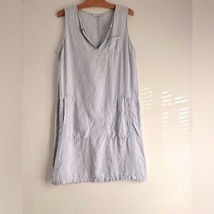 Barely a Worn Linen Shift Dress